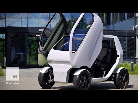 Tiny Car Changes Shape, Drives Sideways (EO 2) | Mashable News