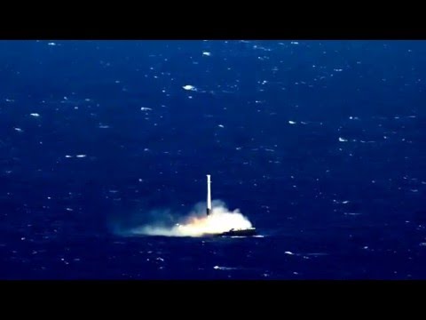 CRS 8 | First Stage Landing on Droneship