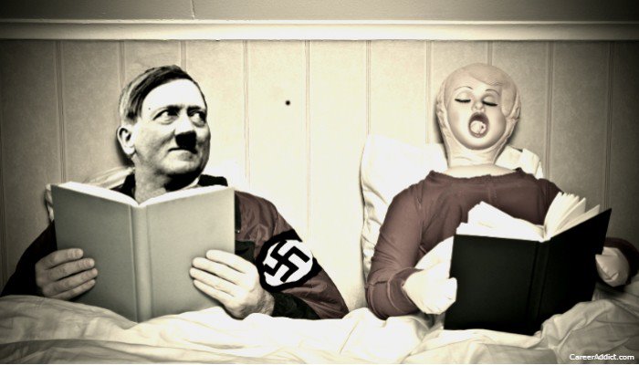 Hitler invented the concept of blow-up dolls. 